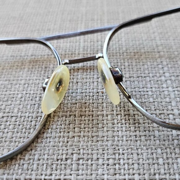 Vintage Men Eyeglasses/Glasses Frame Safilo Silver Tone Men Sunglasses Frame - Picture 8 of 11